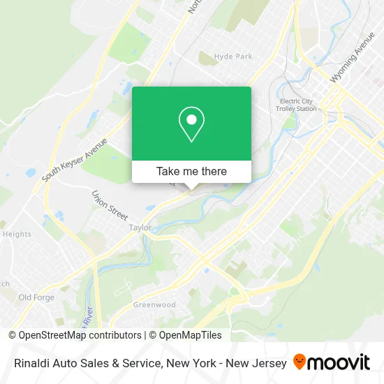 Rinaldi Auto Sales & Service map