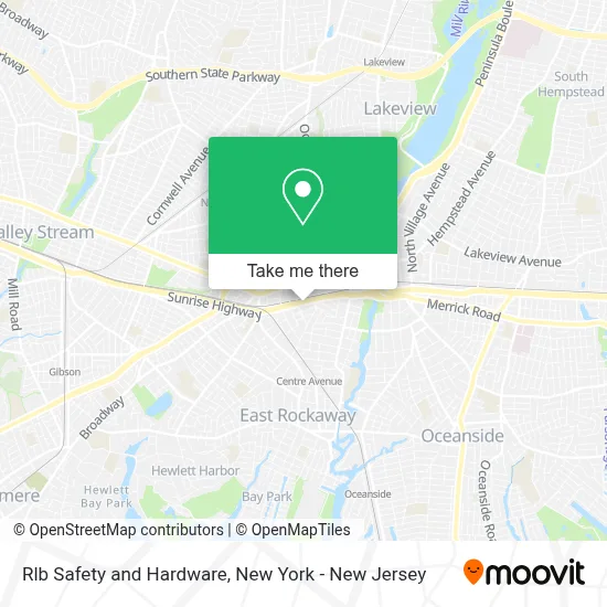Rlb Safety and Hardware map