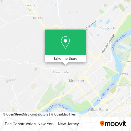 Pac Construction map