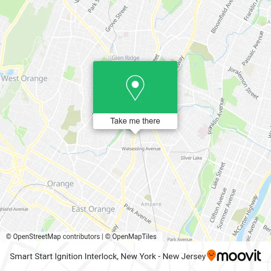 Smart Start Ignition Interlock map