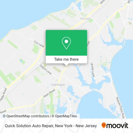 Quick Solution Auto Repair map