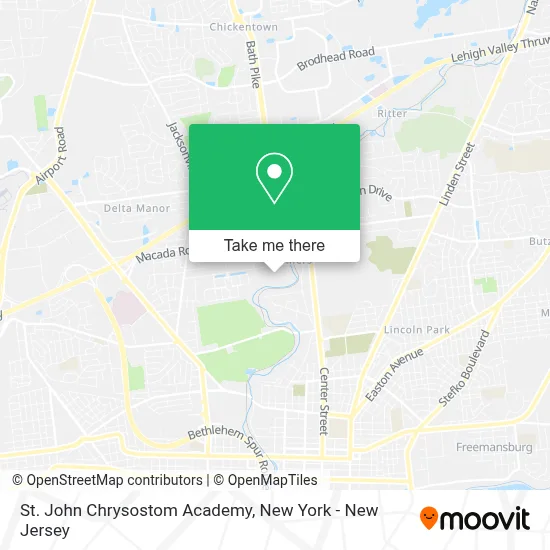 St. John Chrysostom Academy map