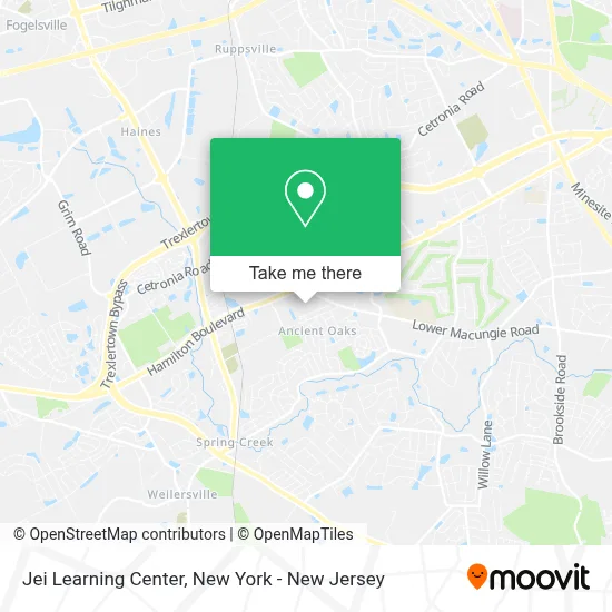 Jei Learning Center map