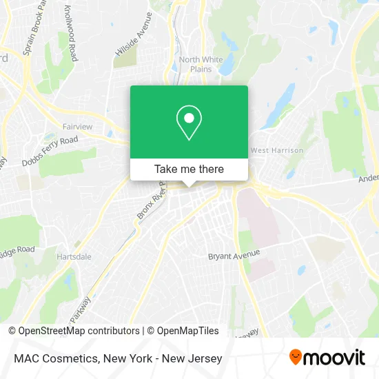 Mac Cosmetics map