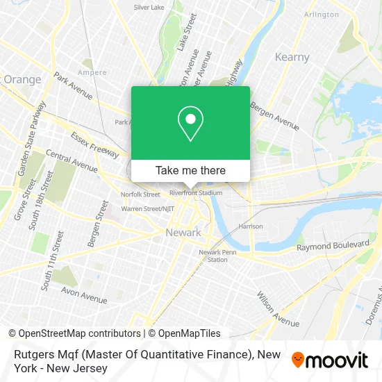 Rutgers Mqf (Master Of Quantitative Finance) map