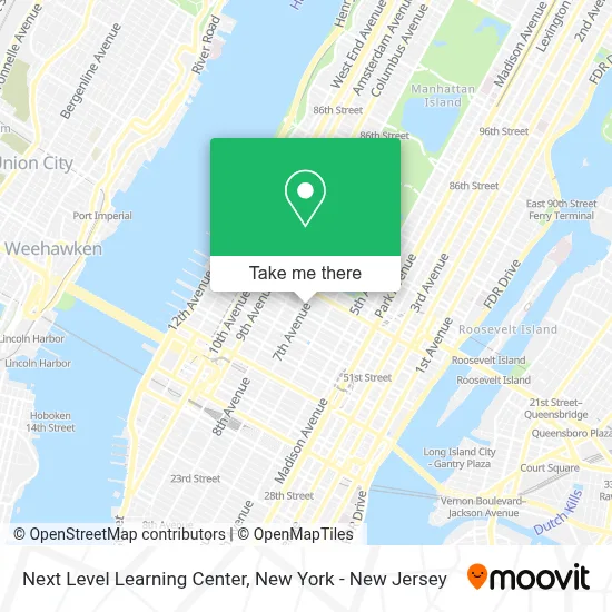 Next Level Learning Center map
