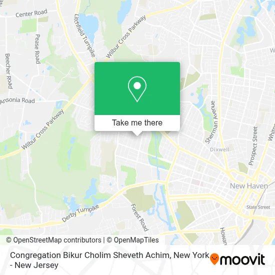 Congregation Bikur Cholim Sheveth Achim map