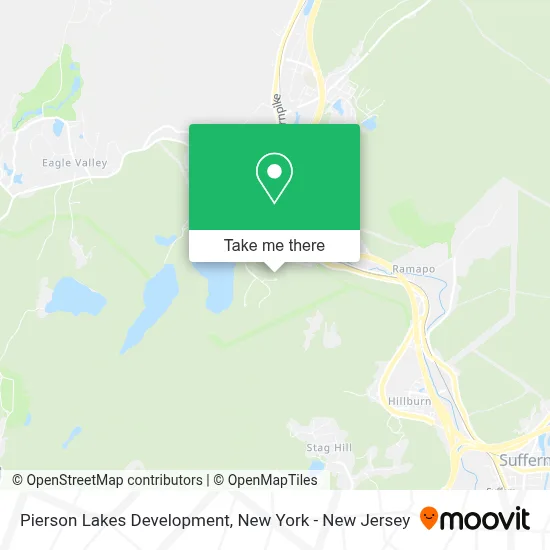 Pierson Lakes Development map