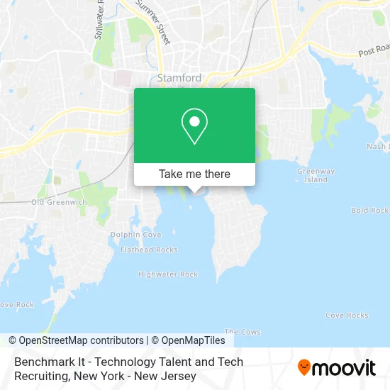 Benchmark It - Technology Talent and Tech Recruiting map