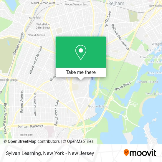 Sylvan Learning map