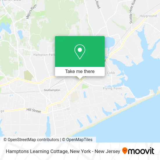 Hamptons Learning Cottage map