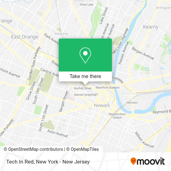 Tech In Red map