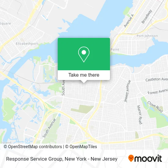 Response Service Group map