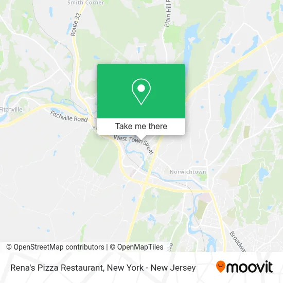 Rena's Pizza Restaurant map