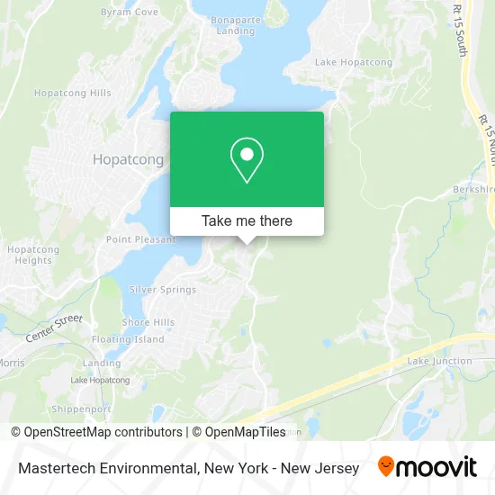 Mastertech Environmental map