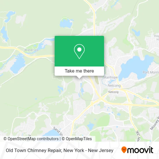 Old Town Chimney Repair map