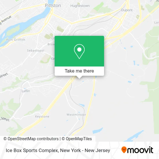 Ice Box Sports Complex map