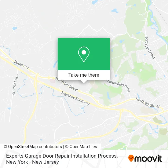 Experts Garage Door Repair Installation Process map