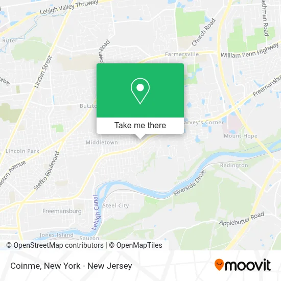 Coinme map