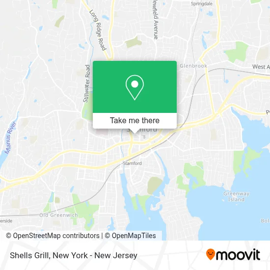 Shells Grill map