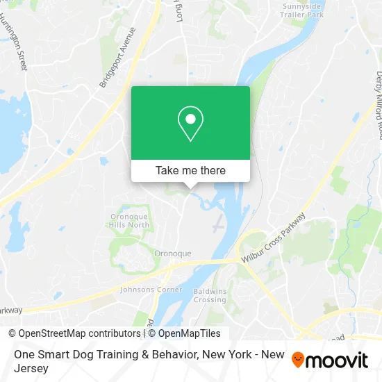 One Smart Dog Training & Behavior map