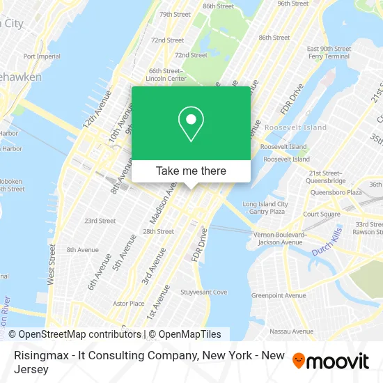 Risingmax - It Consulting Company map