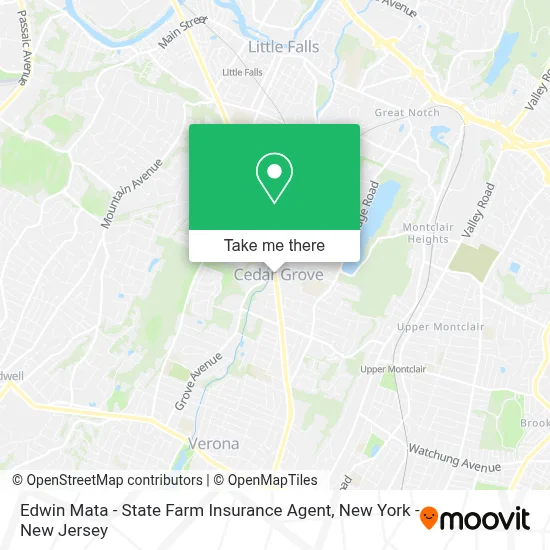 Edwin Mata - State Farm Insurance Agent map