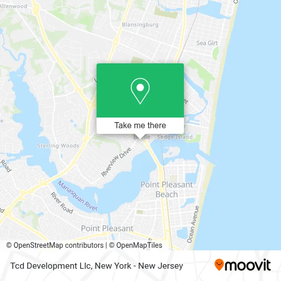 Tcd Development Llc map