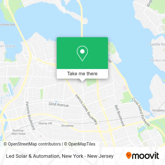 Led Solar & Automation map