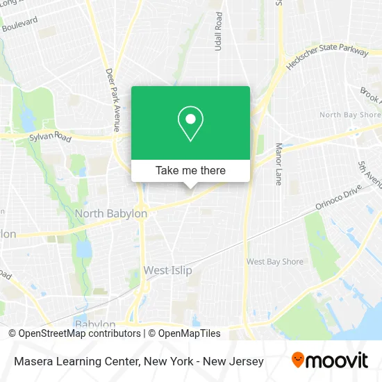 Masera Learning Center map