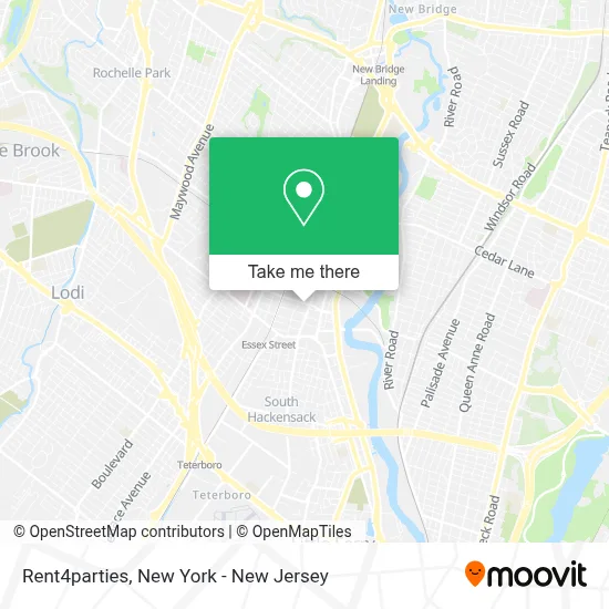 Rent4parties map