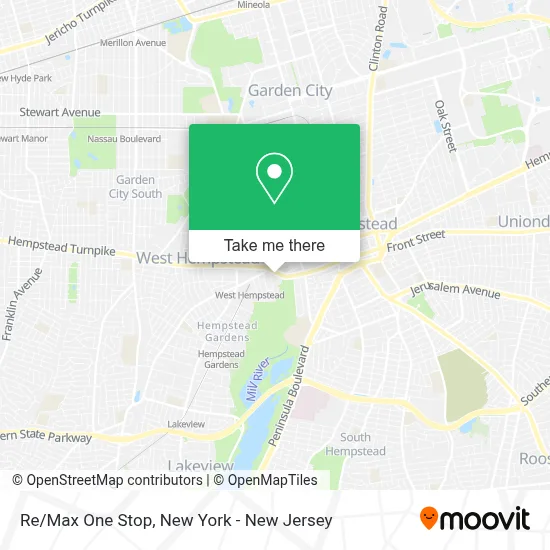 Re/Max One Stop map
