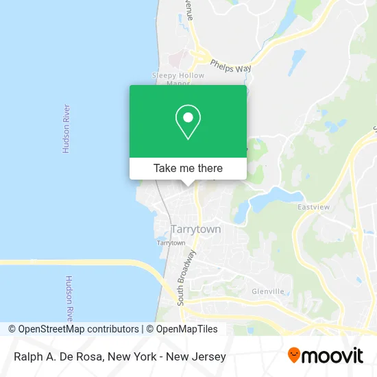 Ralph A. De Rosa map