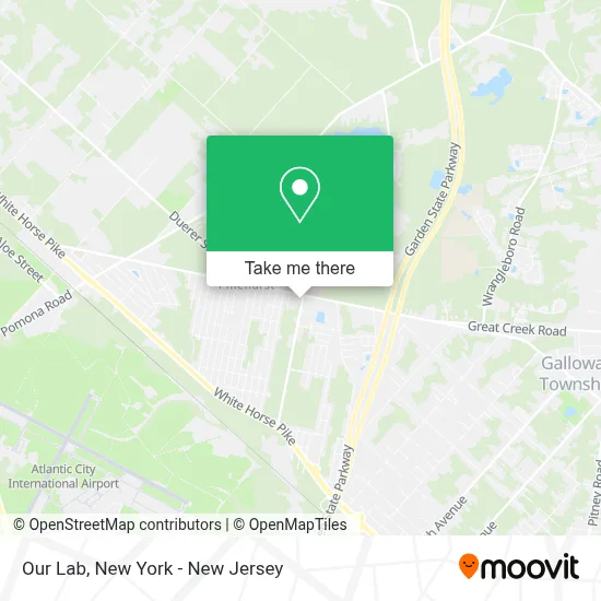 Our Lab map