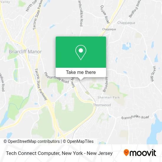 Tech Connect Computer map