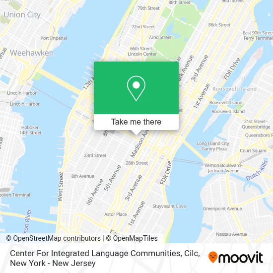 Center For Integrated Language Communities, Cilc map