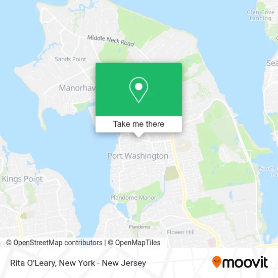 Rita O'Leary map