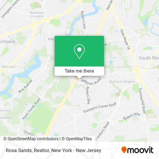 Rosa Sands, Realtor map