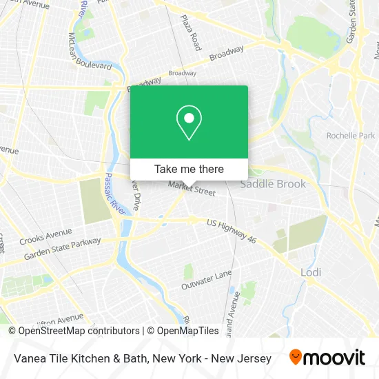 Vanea Tile Kitchen & Bath map