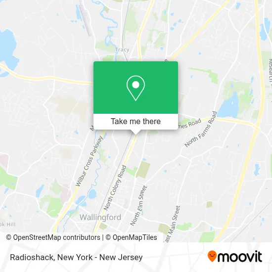 Radioshack map