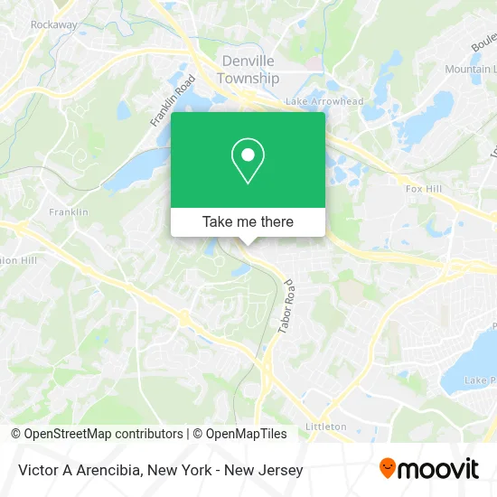 Victor A Arencibia map