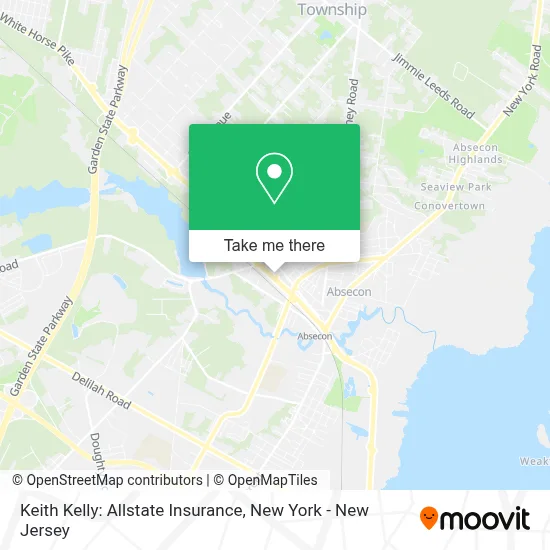 Keith Kelly: Allstate Insurance map