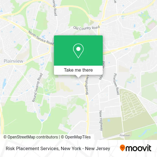 Risk Placement Services map