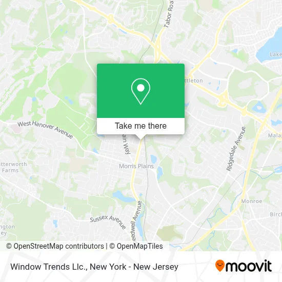 Window Trends Llc. map