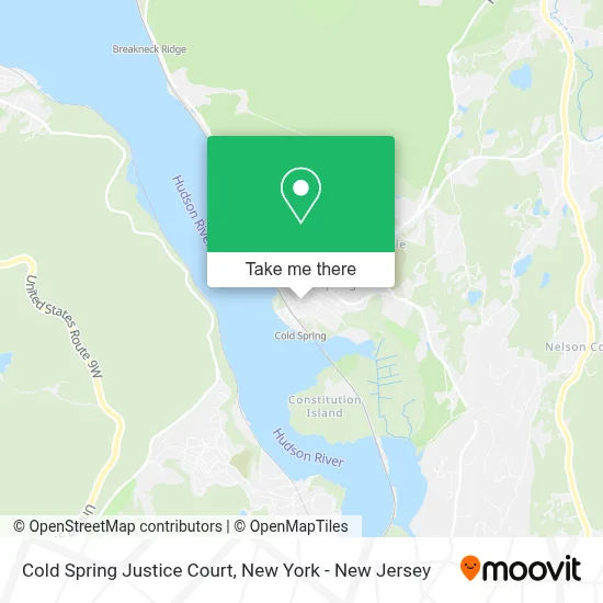 Cold Spring Justice Court map