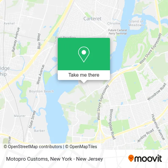Motopro Customs map