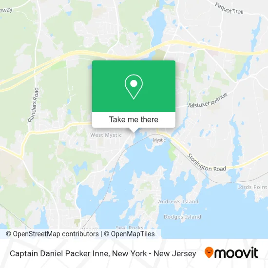 Captain Daniel Packer Inne map