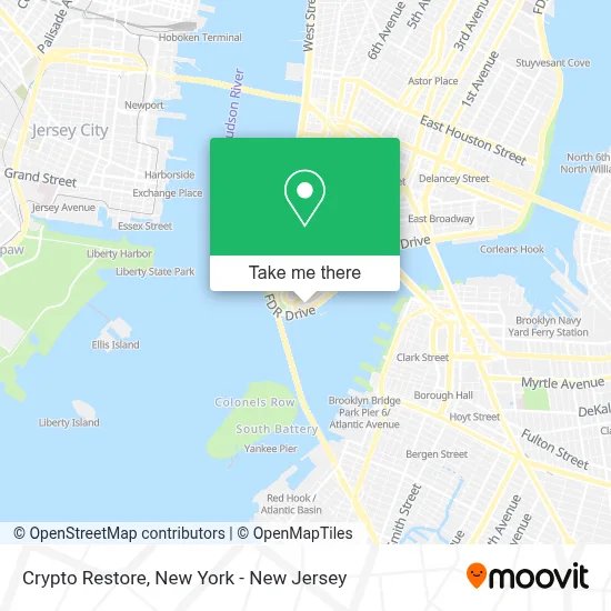 Crypto Restore map