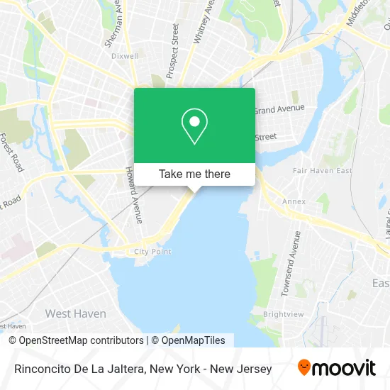 Rinconcito De La Jaltera map