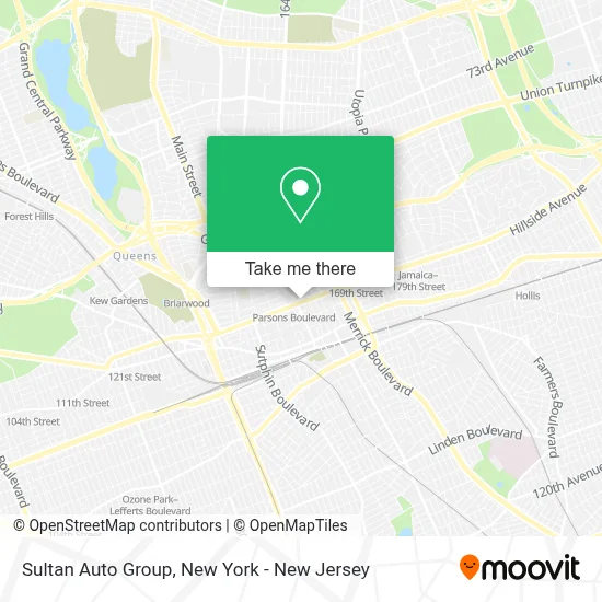 Sultan Auto Group map
